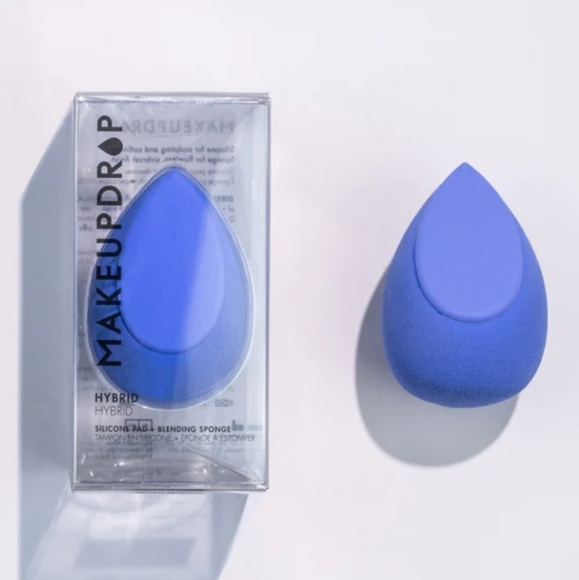 Blue Makeup Drop Hybrid - Silicone Pad & Blending Sponge - Picture 9 of 10